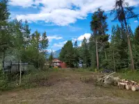 PRIVATE SALE!!  CLEARED TOWN LOT IN VALEMOUNT BC