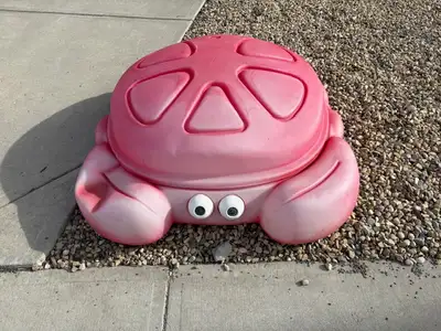 FREE Crab Sand Box with Lid, View more