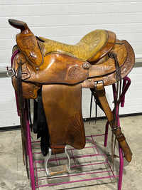 F. Eamor #75 western saddle 