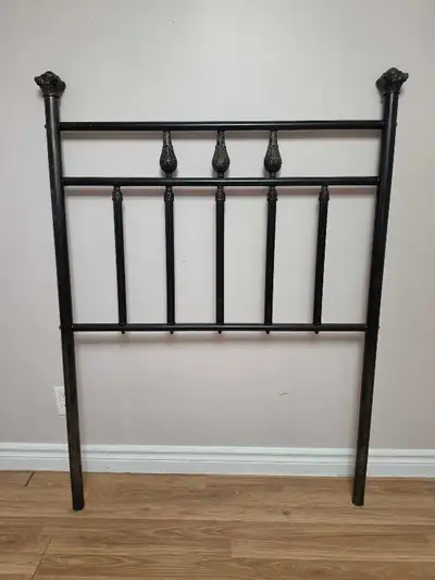 Black Metal Twin Headboard, View more