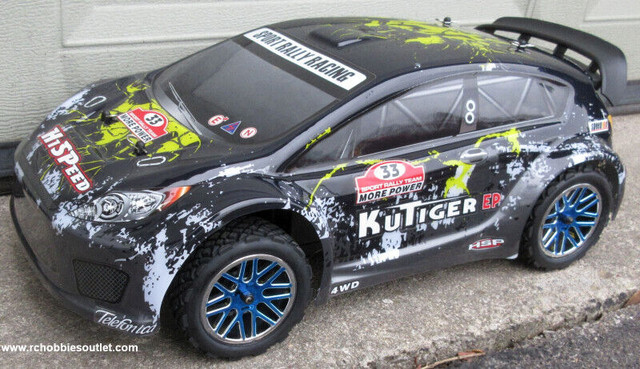 New RC Rally Sports Car Brushless Electric RTR 4WD LIPO 2.4G in Hobbies & Crafts in Moncton - Image 2