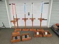 Washer Toss Boxes and Scoreboards 