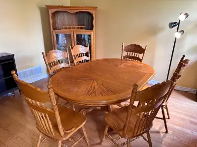 Oak Dining Table Set, View more