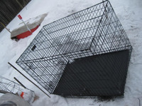 One I-Crate, XL wire dog crate, 29"X30.5"X42.5";