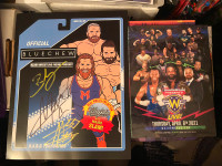 Major Wrestling Figure Podcast Signed 8x10 & FWF DVD  WWE & AEW