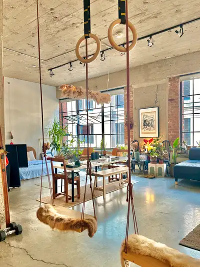 Artist Loft in Old Port Montreal