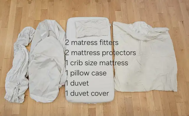 IKEA VYSSA crib mattresses and sheets in Cribs in Ottawa - Image 2