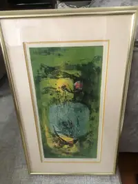 Signed and Numbered Lithograph by Listed Artist Dang Lebadang