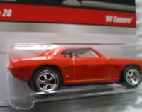 2009 Mattel Larry's Garage Super Chase 69 Camaro deep dish R/R