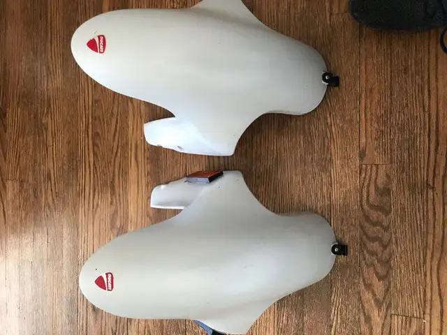 Ducati front fender mud splash guard white 848evo1198 monster SF in Other in City of Toronto - Image 9