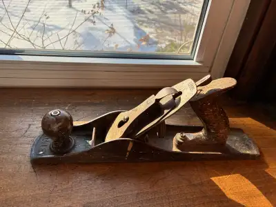 14 inch Vintage Stanley Bailey No. 5 Wood Plane antique woodworking wood working Tool Donlands O'Con...