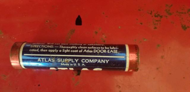 Vintage circa 1950's Atlas stick Lubricant Door Ease tube,, 

 in Other in Calgary - Image 4