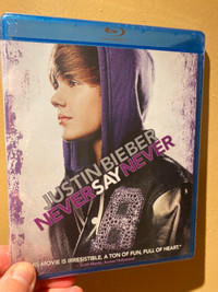 Blu-ray RARE ( NEUF & SCELLÉ ) Justin Bieber: Never Say Never