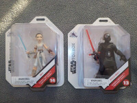 Disney Toy Box Star Wars Rey and Kylo Ren Action Figures!