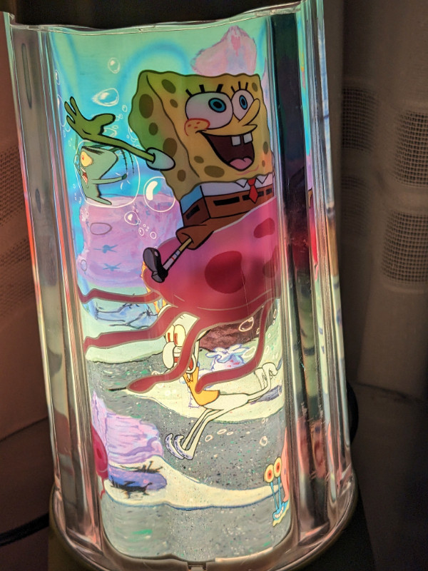 Nickelodeon SpongeBob SquarePants Motion Light Lamp in Arts & Collectibles in City of Toronto - Image 3