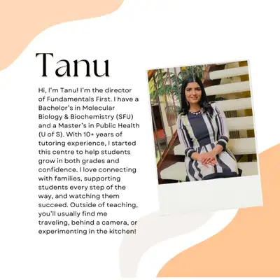 Expert Female Tutor for K-12 Math Physics Chem Bio and LA, View more