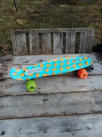 New Shark Wheel Skateboard, 22"L