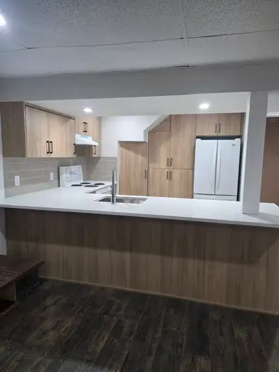 Up for rent 2 bedroom basement available for rent starting July 1st. Located in NE 220 pinegrove clo...
