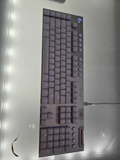 Logitech G915 X LIGHTSPEED Wireless Mechanical Keyboard - White , View more