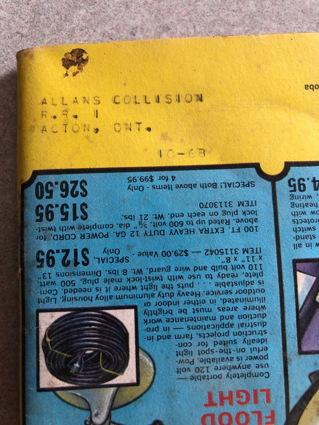 Vintage 1970 Princess Auto Buyers Guide Catalogue  in Arts & Collectibles in Oakville / Halton Region - Image 3