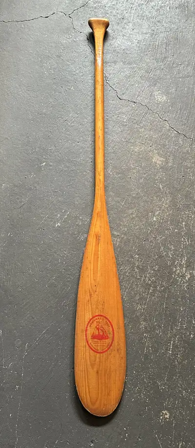 For sale, one wooden canoe paddle by Sportsman's Pride Canada Nova Scotia. Used buy it good shape. 5...
