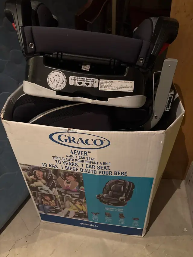 Graco 4Ever Car Seats  in Strollers, Carriers & Car Seats in Norfolk County - Image 2