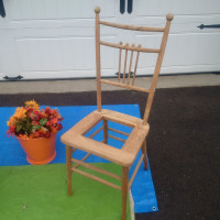 ANTIQUE GARDEN CHAIR, WATERING CAN+MORE  * SEE EACH PRICE
