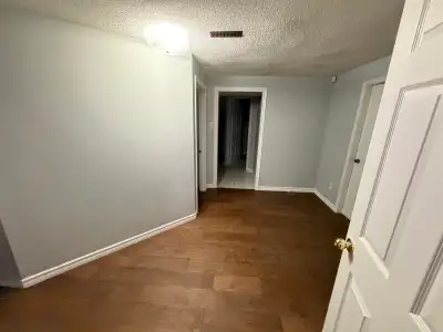 Basement for rent from March 1st, 2026 Seperate entry 2 bedroom and a den/ study room Ample storage...