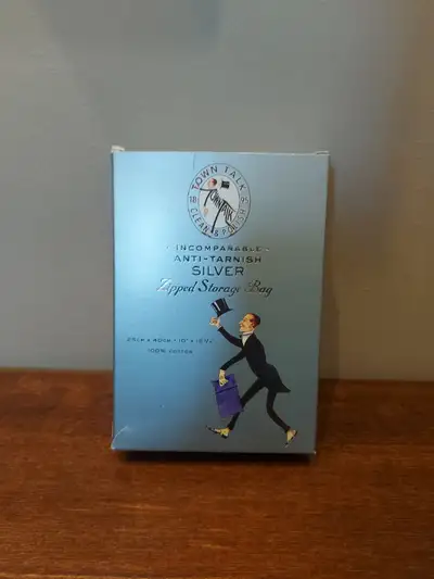 Town Talk Anti-Tarnish Silver Zipped Storage Bag, View more