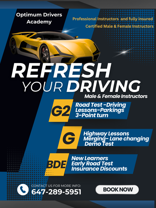 Driving Learning Special "Fall Promotion "
