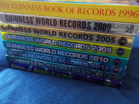 Price drop!  7 Guinness World Record Books/Ripley's