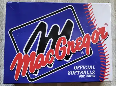 MacGregor ASA Fast Pitch Softball11YL  -  10 Balls Total - New, View more