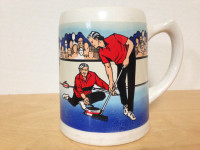 New Curling theme sports mug