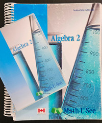 Math-U-See, Algebra 2 Instruction Pack, for Grade 11