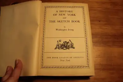 A History of New York & The Sketch Book - Washington Irving, View more