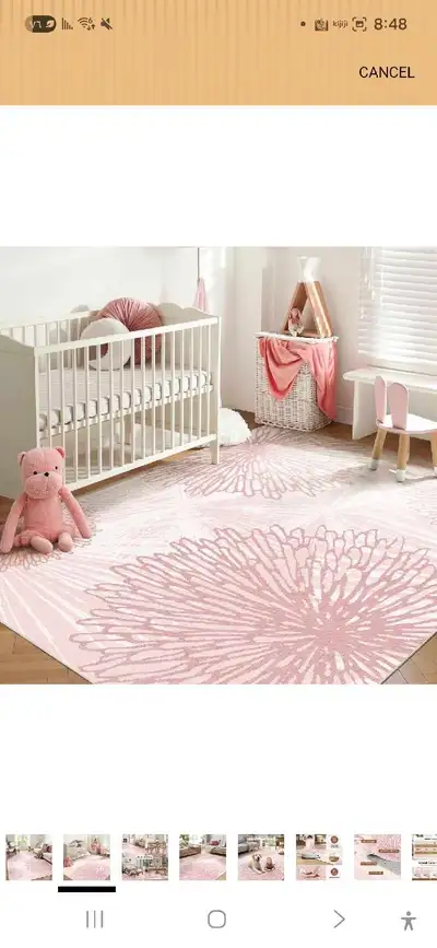 Floral Area Rug, View more