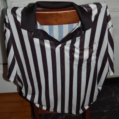 Vintage Referee Short Sleeve Shirt Jersey Men's XL Made in USA, View more
