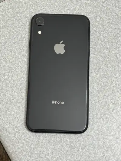 Unlocked Black Apple iPhone XR 64GB, View more