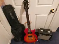Epiphone Special II Les Paul Electric Guitar, Fender Amp + Extra