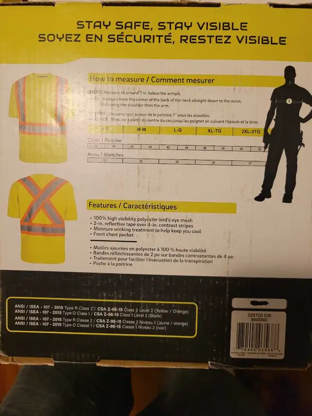 holmes workwear safety t shirts in Men's in Stratford - Image 3