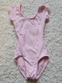 So Danca Cap Sleeve Leotard, Light Pink, Child Size 2 - 4
