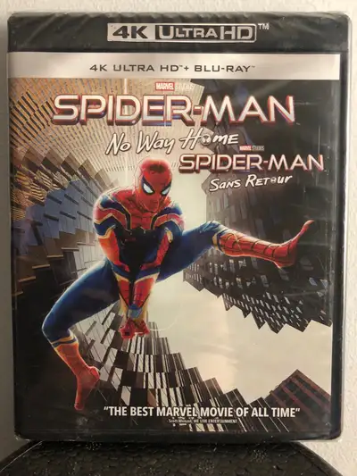 Spider-Man No Way Home 4K + Blu-ray