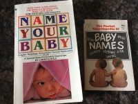 BABY NAME BOOKS FOR SALE