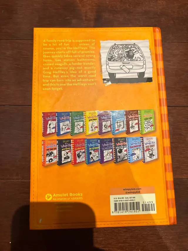 Diary of a wimpy kid the long haul  in Children & Young Adult in Oakville / Halton Region - Image 3