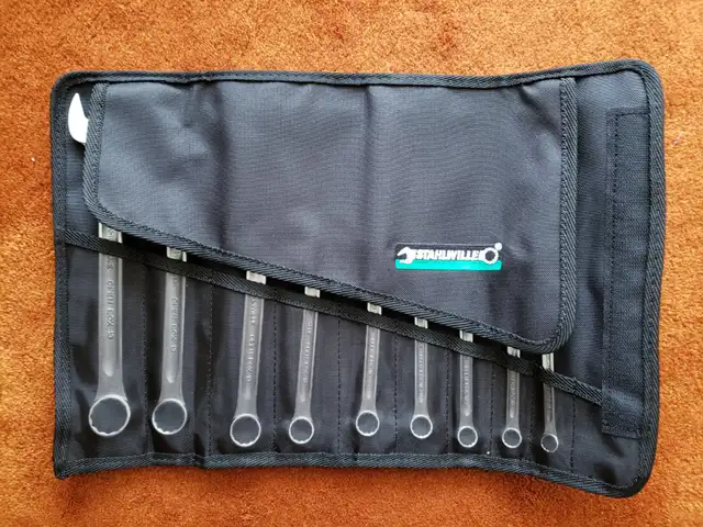 Stahlwille 9 piece combination wrench set with wrench roll in Hand Tools in Mississauga / Peel Region - Image 3