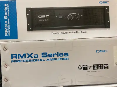 Visit us at https://gearmusicpro.com/ The **QSC RMX5050A Power Amplifier** is a high-performance, re...