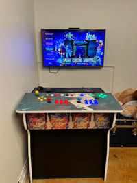 Custom 2-4 player Arcade Box w TV, guns