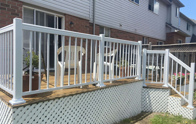 Need Two 8 foot deck rails and handrails  in Decks & Fences in Edmonton