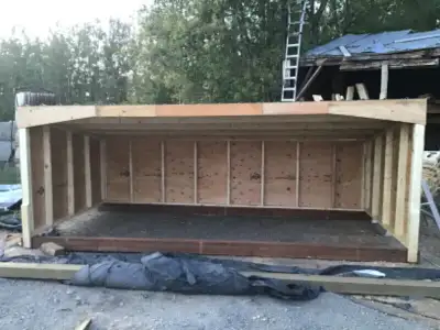 New shelters Shelters start at $895 All Plywood is premium 3/8 fir exterior grade (No spruce plywood...