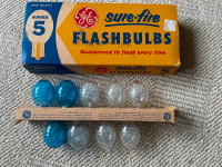 Number 5 Flash Bulbs